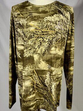 Realtree Performance Tee Men’s 3X NO FLY ZONE Insect Repellent Shirt